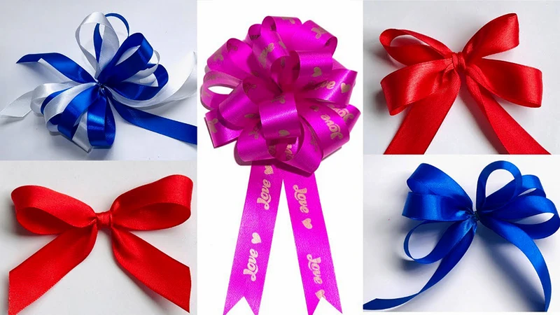 Sự tinh tế của nơ giúp không khí Giáng sinh thêm lung linh