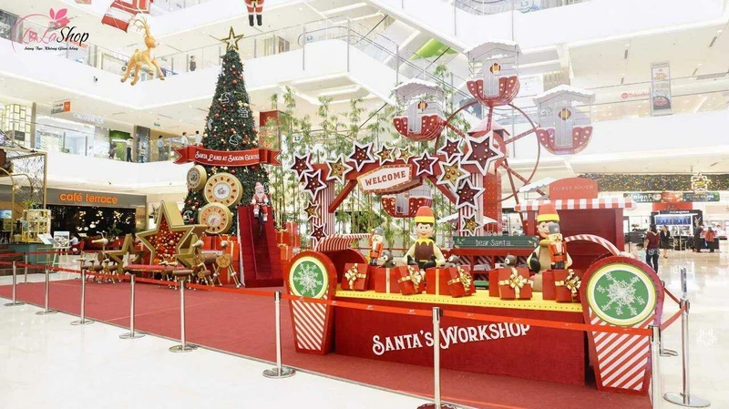 Takashimaya là điểm đến lý tưởng để trải nghiệm không khí Giáng Sinh