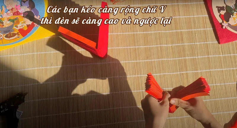 Tạo hình cho lồng đèn