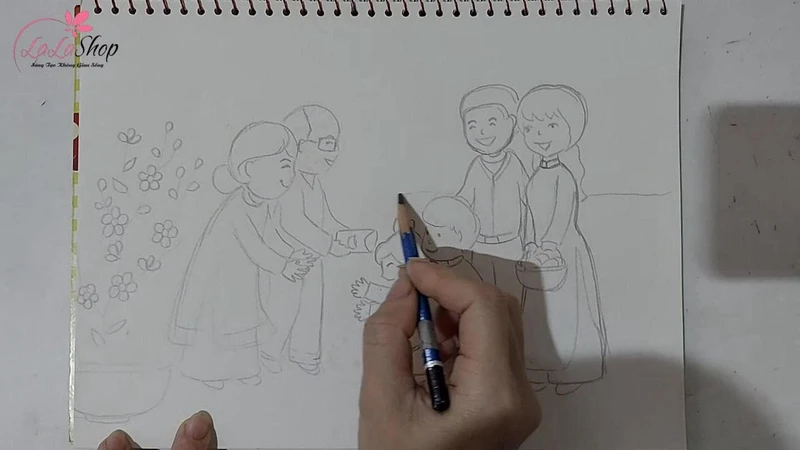 Thêm chậu hoa cho không gian bừng sắc xuân