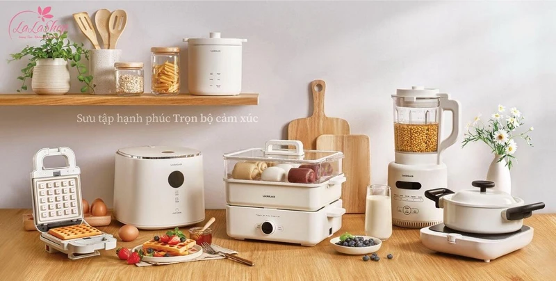 Thiết bị gia dụng hiện đại sẽ hỗ trợ vợ trong các công việc nội trợ hằng ngày