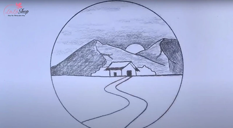 Tô màu chì cho tranh
