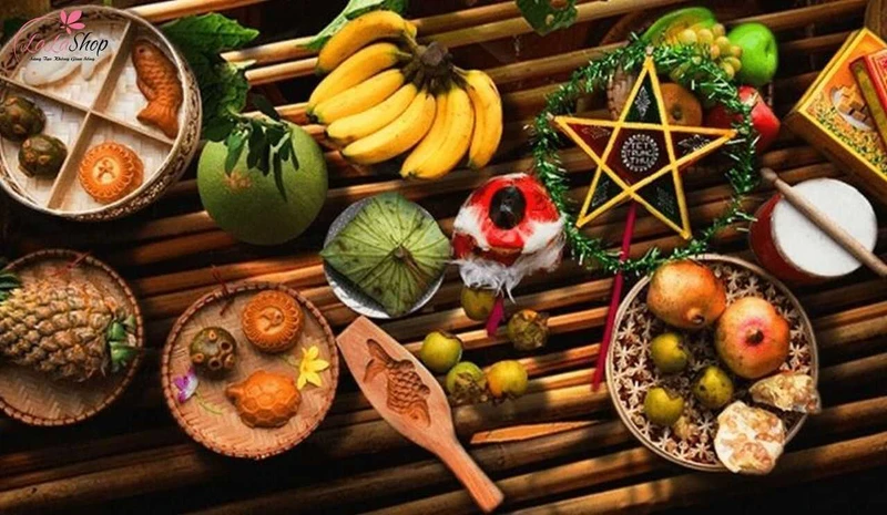 Trái cây có vị chua giúp trung hòa vị ngọt của bánh Trung thu