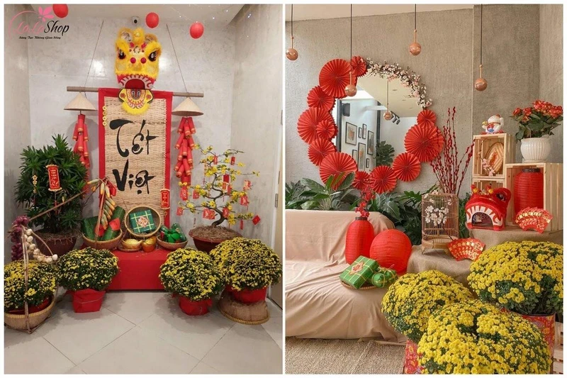 Trang trí quán cafe vào mỗi dịp đặc biệt sẽ gây ấn tượng tốt cho khách khi đến quán