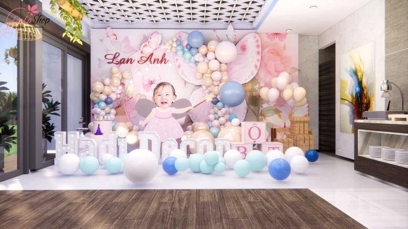 Trang trí sinh nhật mang đến một bữa tiệc đáng nhớ cho bé