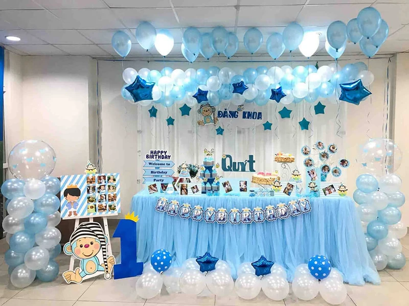 Trang trí tiệc sinh nhật chắc chắn là để đẹp và nổi bật hơn