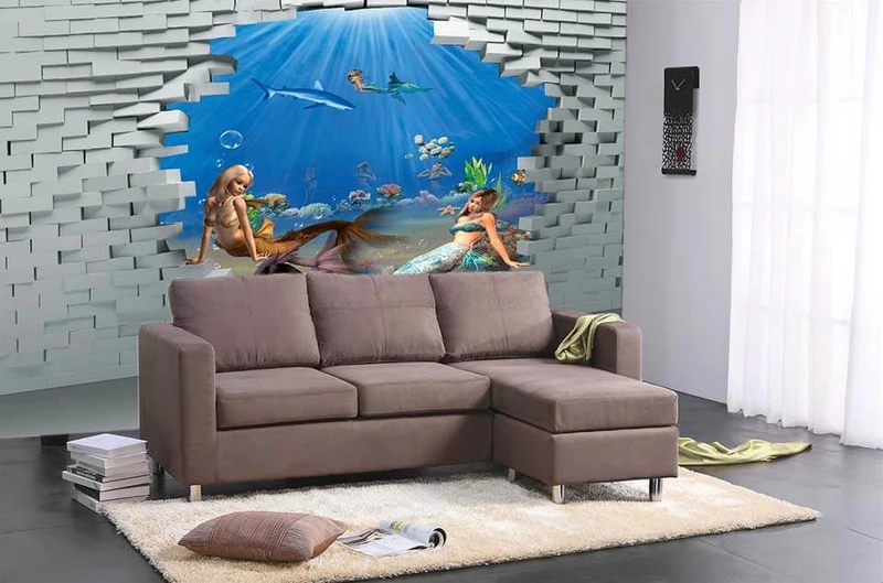 Tranh dán tường 3D giá bao nhiêu? Cùng tham khảo tại Lala Shop nhé