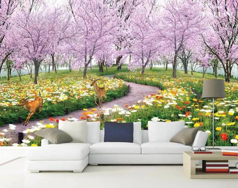 Tranh dán tường 3D giá bao nhiêu? Cùng tham khảo tại Lala Shop nhé