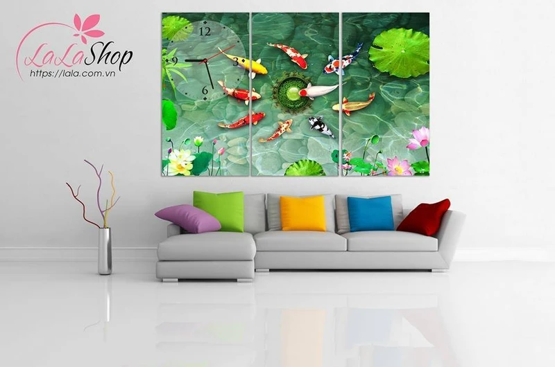 TOP 15 mẫu tranh treo tường phòng khách đẹp