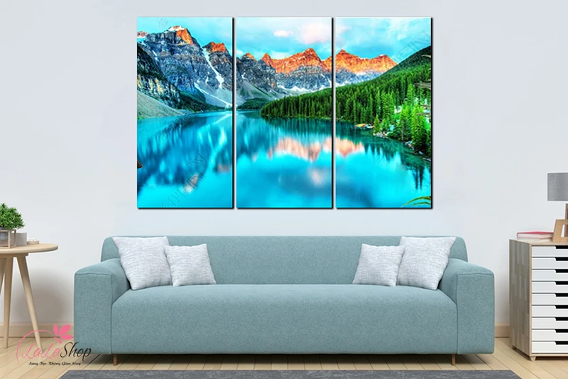 Tranh núi đồi rất hợp cho người mệnh Thổ