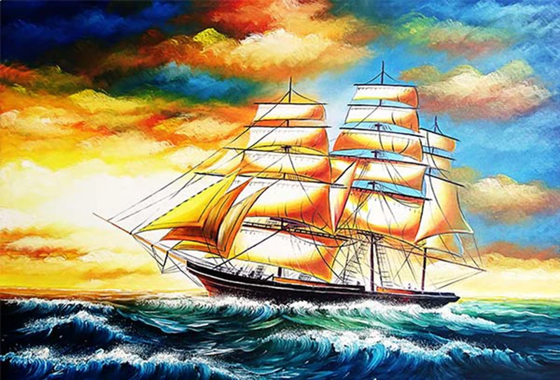 Hướng dẫn vẽ tranh đề tài phong cảnh biển đơn giản dễ vẽ nhất của học sinh