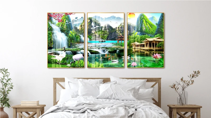 Tranh phong thuỷ phong cảnh thiên nhiên