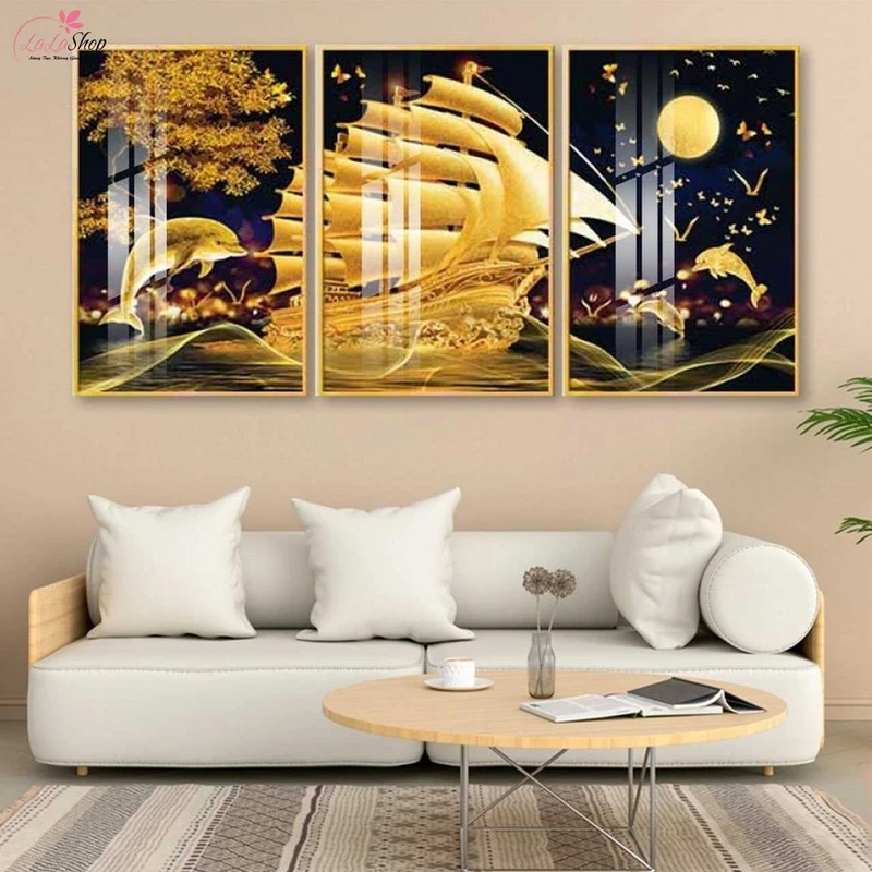 Tranh Thuận Buồm Xuôi Gió thường được các nhà kinh doanh sử dụng