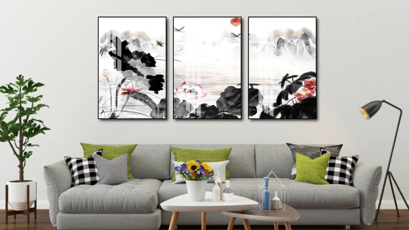 Tranh thủy mặc dành cho người mệnh Kim