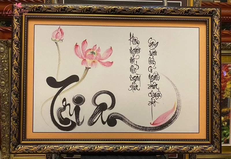 Tranh treo tường đặc biệt là tranh in hình lớp sẽ là món quà ý nghĩa cho cô giáo