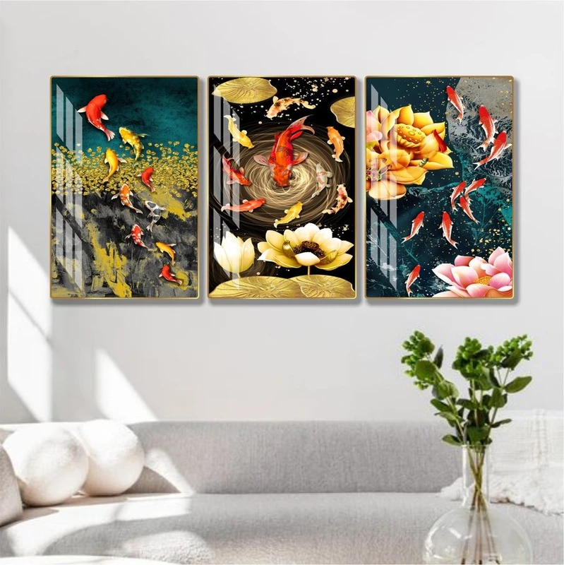 Ý nghĩa của tranh cá chép vượt vũ môn hóa rồng là biểu tượng của sự kiên trì để đi đến thành công