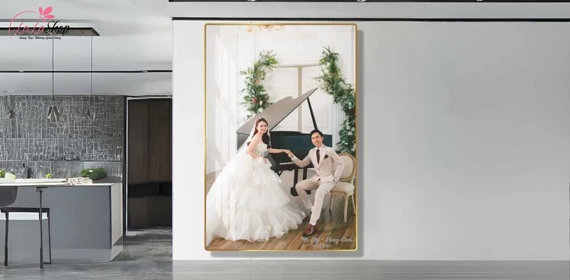 Tranh treo tường vừa làm quà vừa giúp trang trí không gian