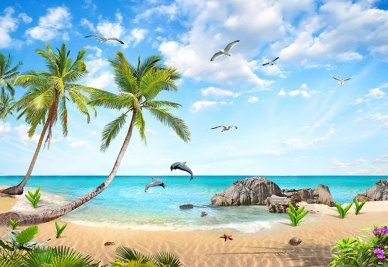 Hướng dẫn vẽ tranh đề tài phong cảnh biển đơn giản dễ vẽ nhất của học sinh