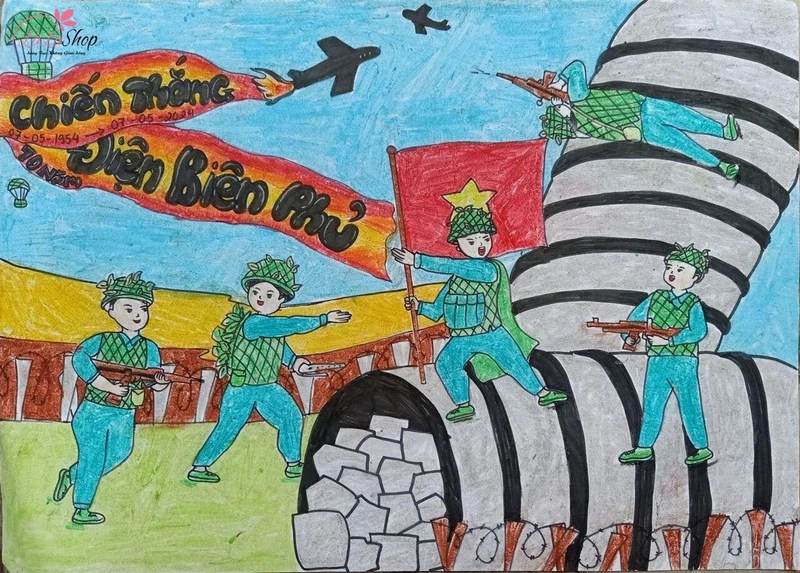 Tranh vẽ trận chiến