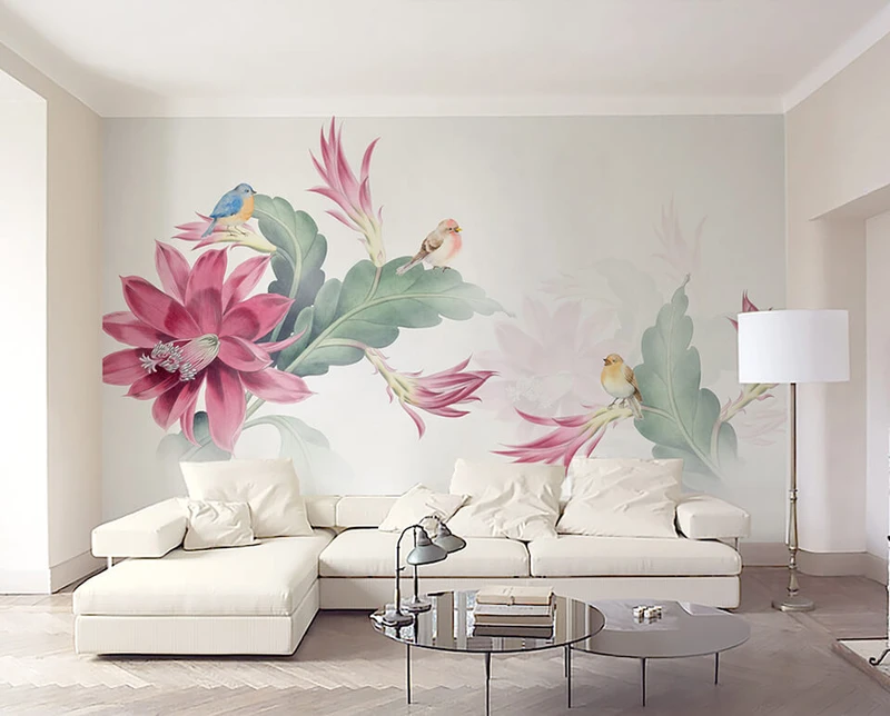 Dịch vụ vẽ tranh tường 3D phòng khách giá rẻ siêu đẹp tại TpHCM