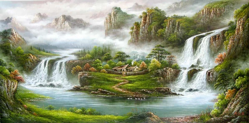 Dịch vụ vẽ tranh tường 3D phòng khách giá rẻ siêu đẹp tại TpHCM