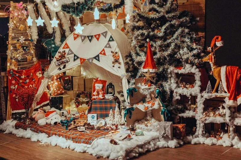 Túp lều nhỏ giúp cửa hàng thêm ấn tượng