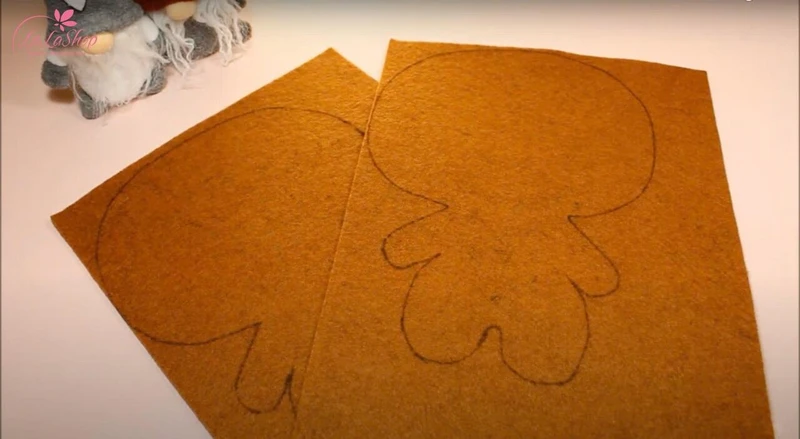 Vẽ và cắt khung hình người bánh gừng