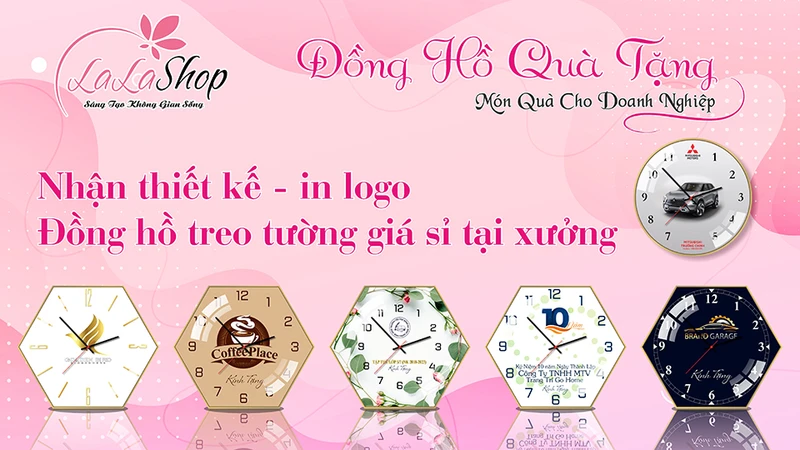 Với dịch vụ chuyên nghiệp nên công ty sản xuất đồng hồ treo tường theo yêu cầu uy tín tại TpHCM được khách hàng tin tưởng đó là Lala Shop