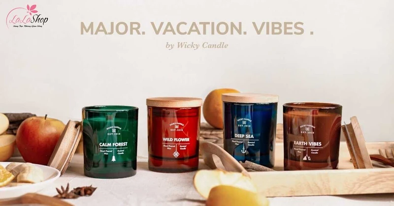 Wicky Candle là một cửa hàng chuyên sản xuất nến thơm thủ công vô cùng chất lượng
