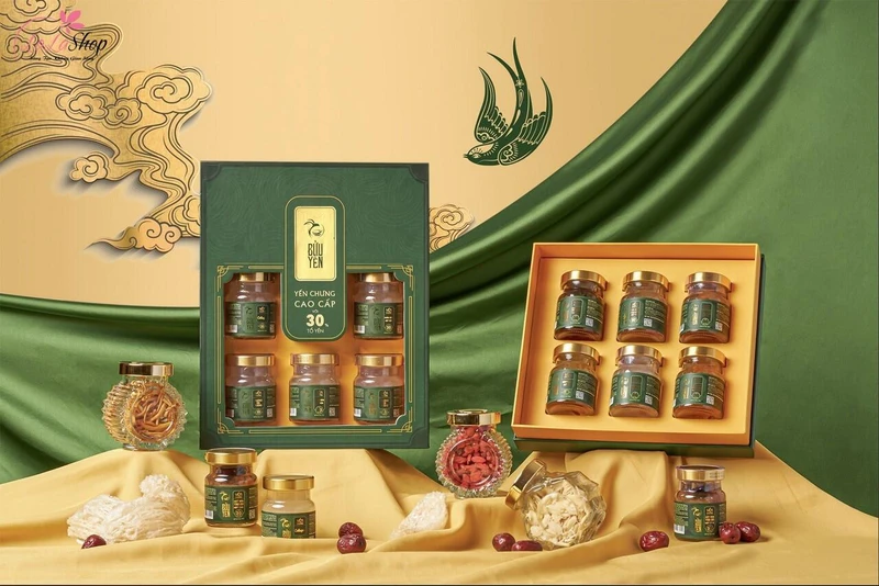 Yến sào thường quen thuộc với nhiều người nên được chọn làm quà Tết