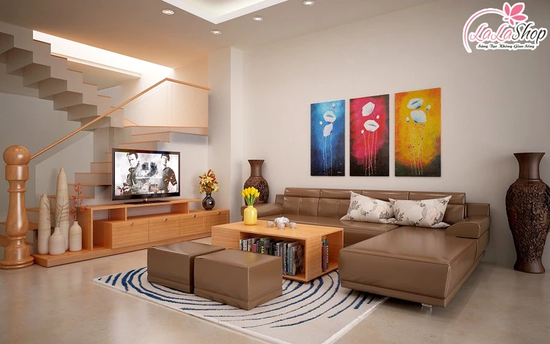 TOP 15 mẫu tranh treo tường phòng khách đẹp