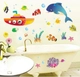 Decal dán tường thám hiểm đáy biển