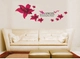 Decal dán tường Hoa ly đỏ