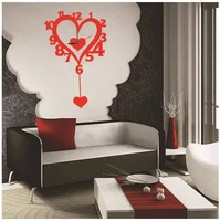 Đồng hồ trái tim đỏ 1