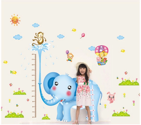 Thước đo voi xanh to