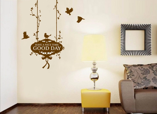 Decal bảng Good day