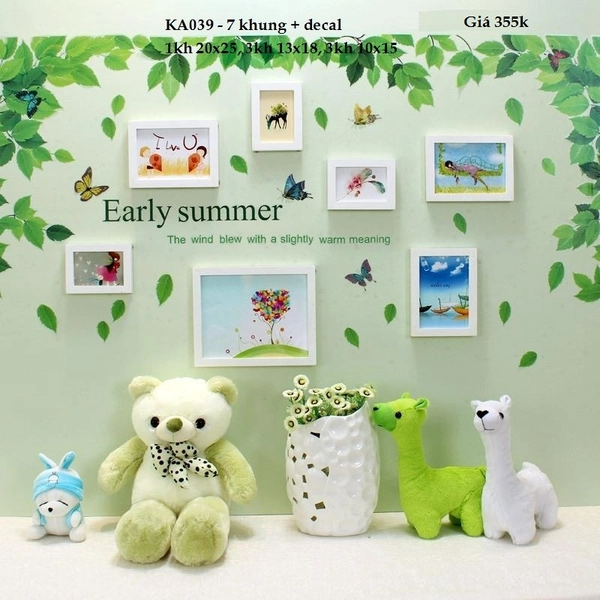 Bộ khung ảnh 7 khung - KA039
