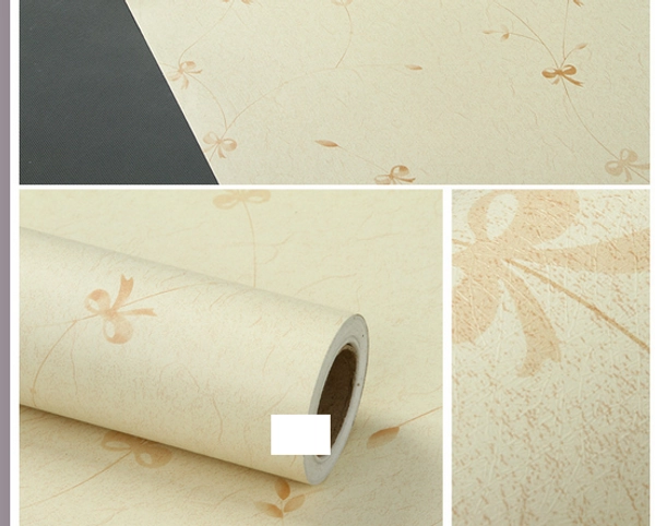 Giấy Decal cuộn nơ màu nâu