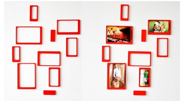 Họa tiết gỗ 3D hình chữ nhật (có đen, đỏ, trắng)