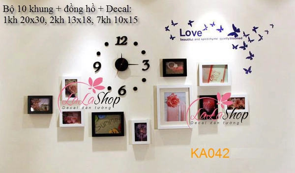 Khung ảnh 10 khung - KA042