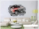 Decal dán tường Xe hơi 3D
