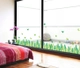 Decal dán chân tường cỏ xanh 3