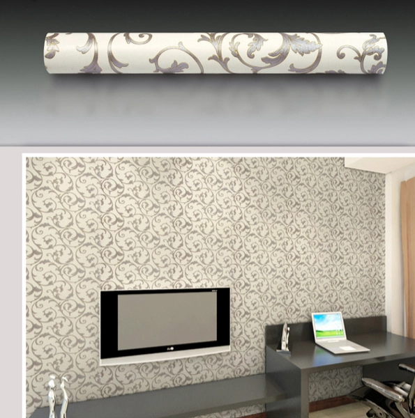 Giấy Decal cuộn họa tiết nâu 2