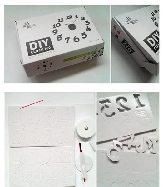 Đồng hồ số đen 1