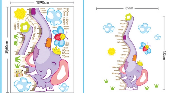 Thước đo voi tím