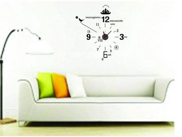 Đồng hồ số đen 2