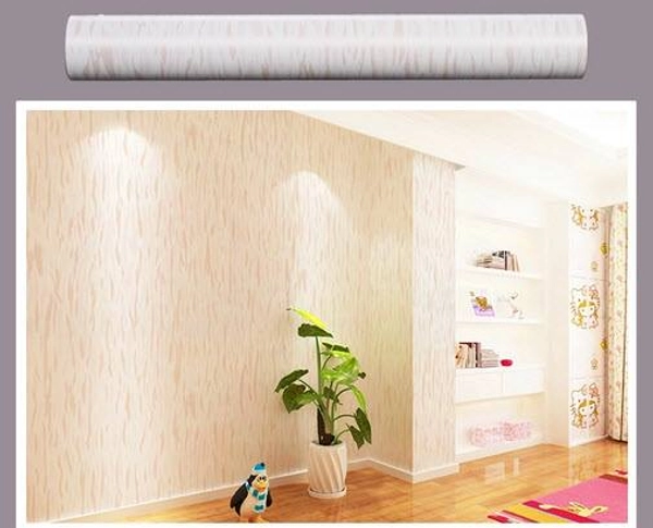 Giấy decal cuộn họa tiết nâu 3