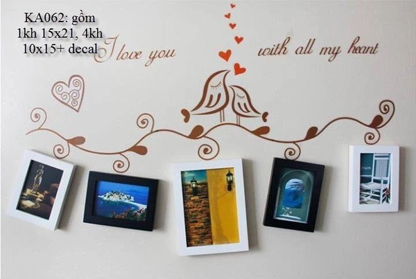 Khung ảnh 5 khung - KA062