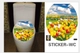 Dán toilet nắng xuân