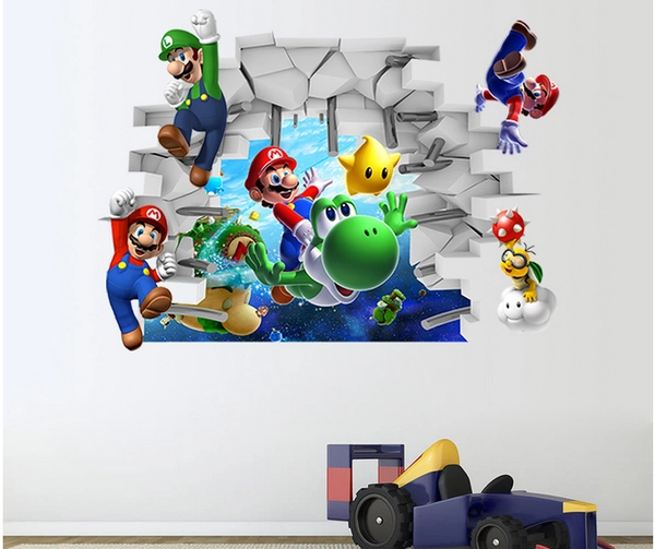 Mario tạo cảm giác 3D